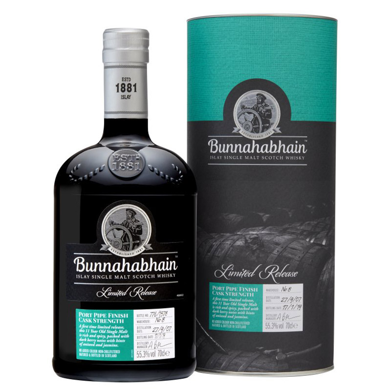 布納哈本 2007年 波特桶 原酒 700ml