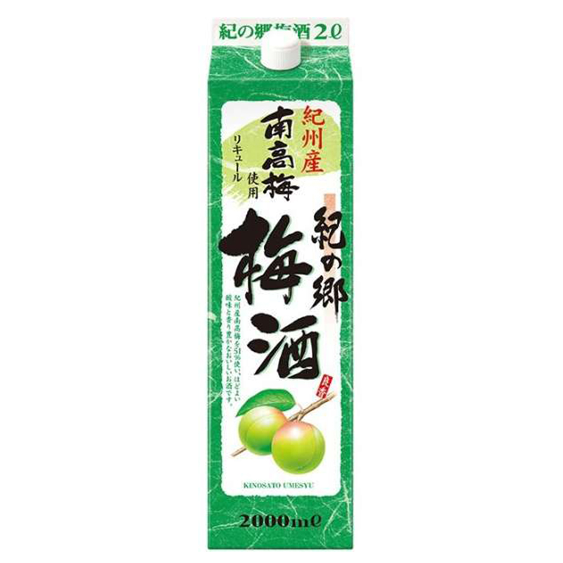 紀之鄉南高梅梅酒紙盒 2000ml 