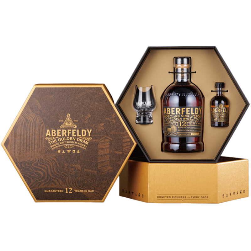 艾柏迪12年蜂巢禮盒 700ml