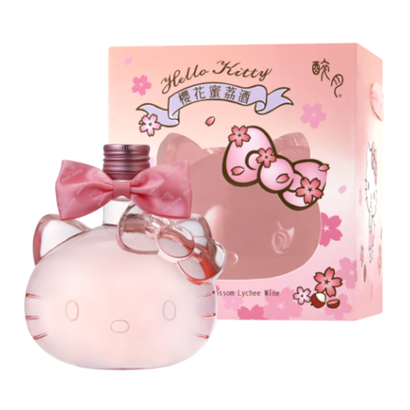 醉月HELLO KITTY櫻花蜜荔酒 500ml