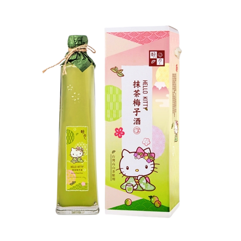 醉月HELLO KITTY抹茶梅子酒 500ml