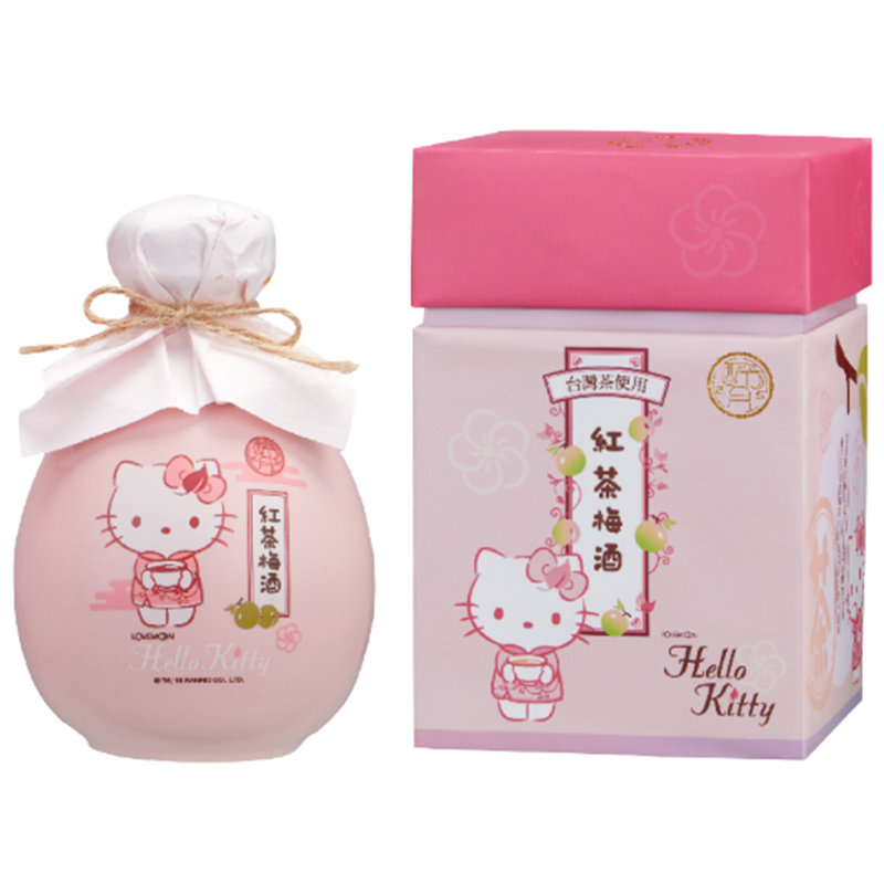 醉月HELLO KITTY紅茶梅酒 250ml