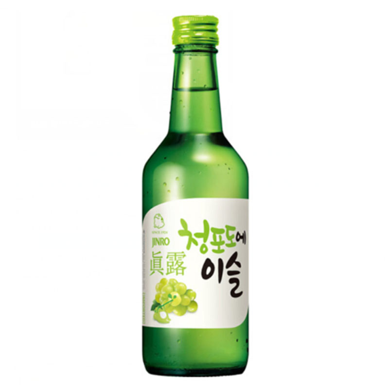 韓國燒酒 真露 青葡萄 360ml