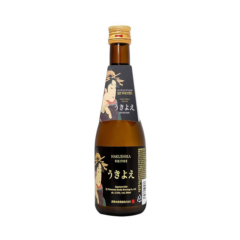 黑松白鹿浮世繪清酒 300ml