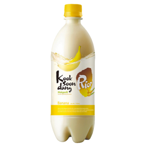 韓國麴醇堂(黃)香蕉牛奶馬格利酒 750ml