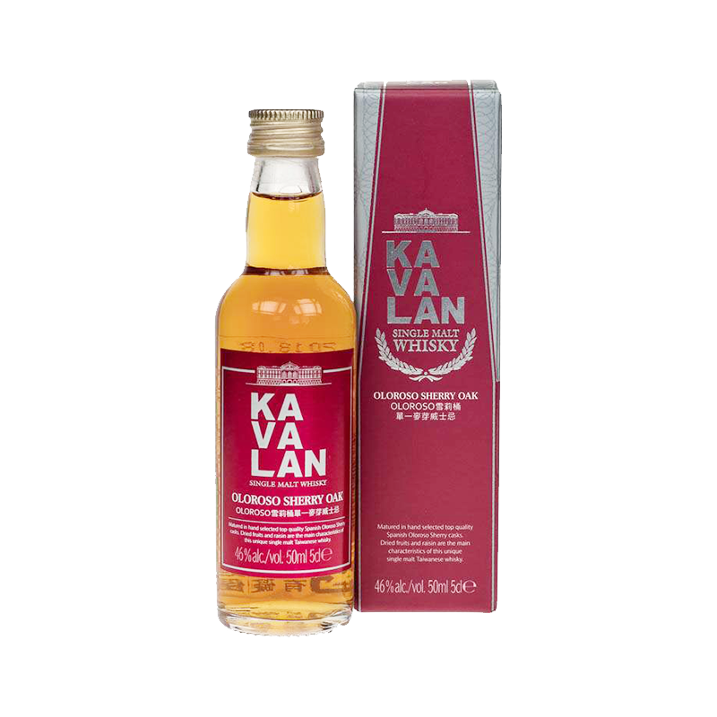噶瑪蘭  雪莉單一麥芽 迷你酒 50ml
