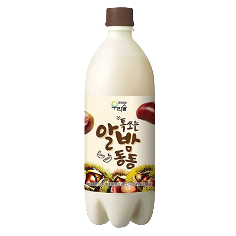WOORISOOL馬格利酒 栗子口味 750ml