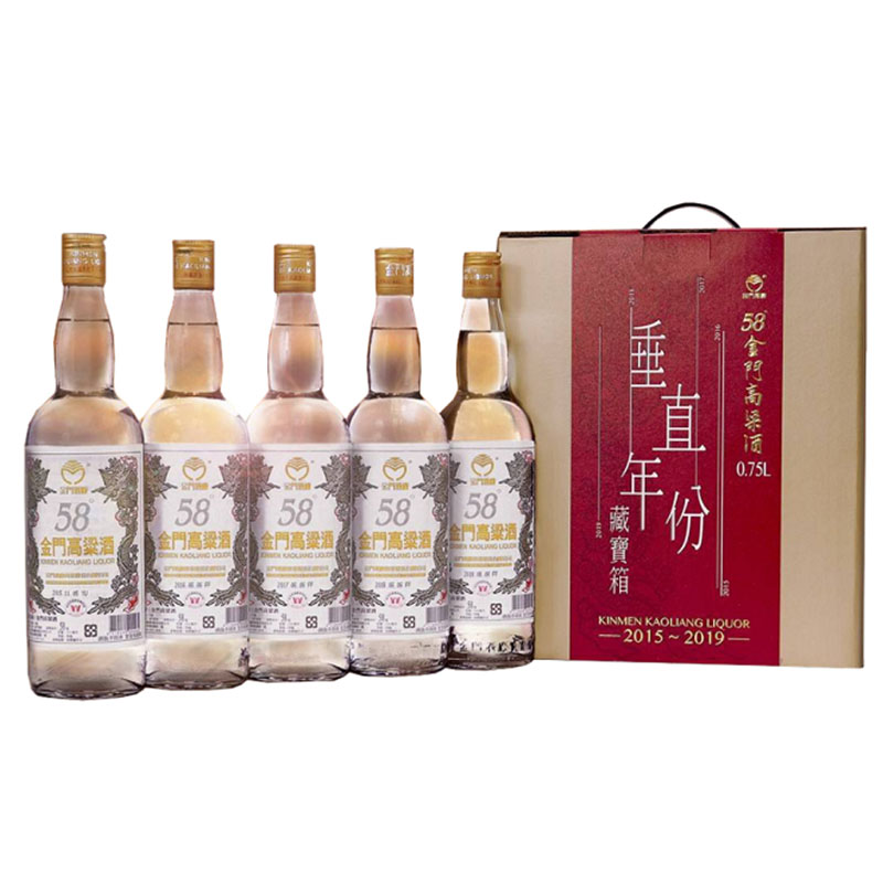 金門高粱垂直年份藏寶箱5入750ml | 酒成功詢價網
