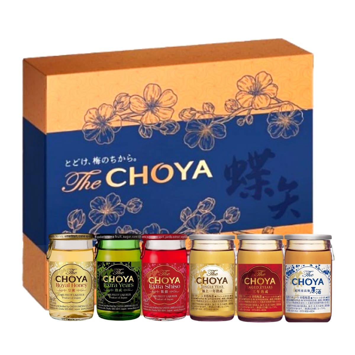 CHOYA蝶矢 6入迷你酒組 60ml*6