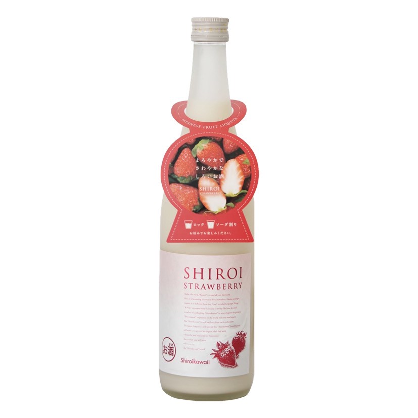 KAWAII SHIROI 草莓奶酒 720ml