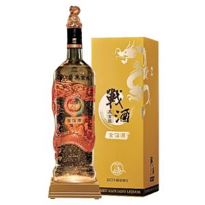金門高粱 戰酒黑金龍金箔酒 2025琥珀蟠龍 