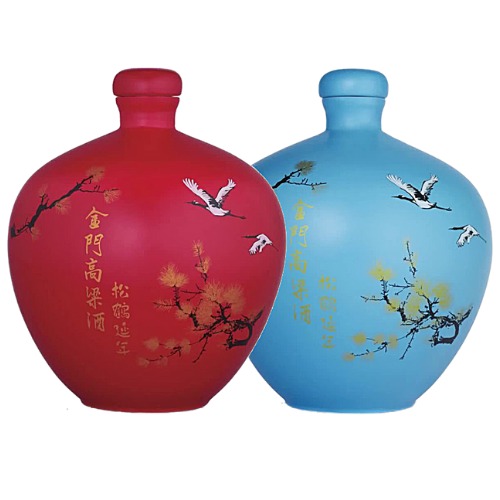 金門高粱 松鶴延年 (紅+藍) 6000ml