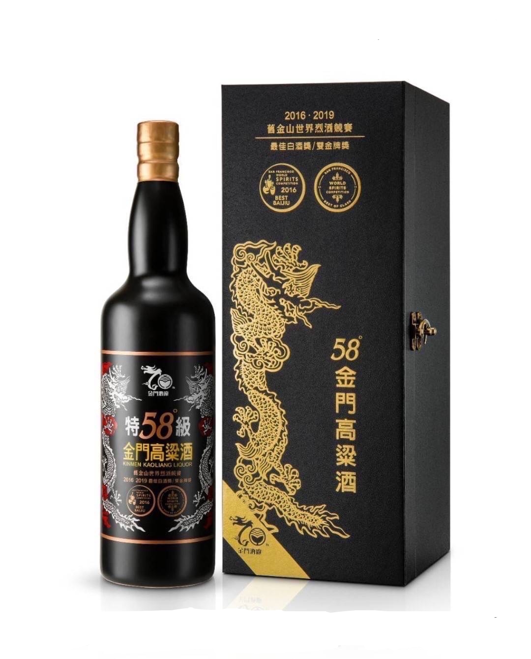 金門高粱 黑耀雙金牌紀念酒 750ML